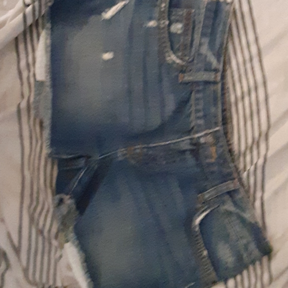 Ralph Lauren jean distressed shorts size 16 - Picture 2 of 3